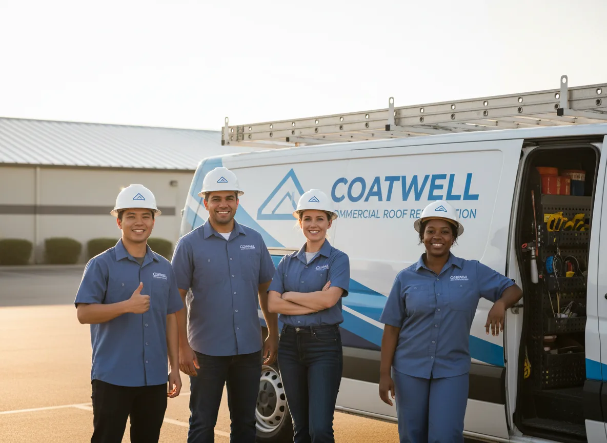 Commercial roof coating company in Isom, KY